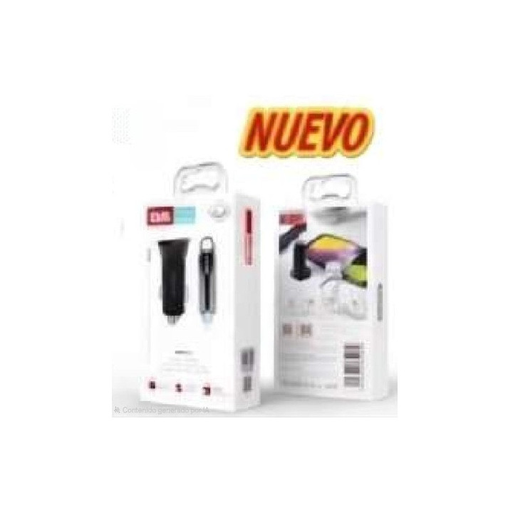 XO TZ10 Cargador para Auto Doble USB